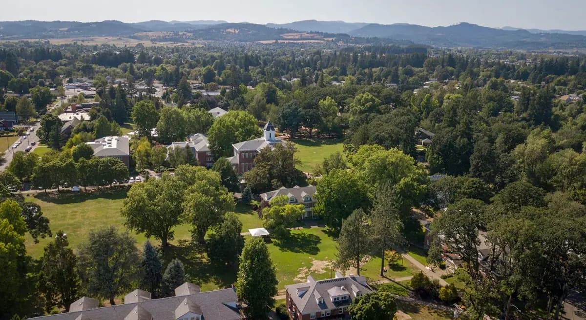 Linfield University campus