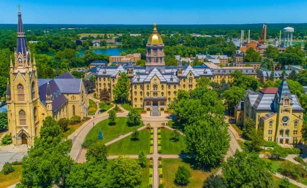 University of Notre Dame campus