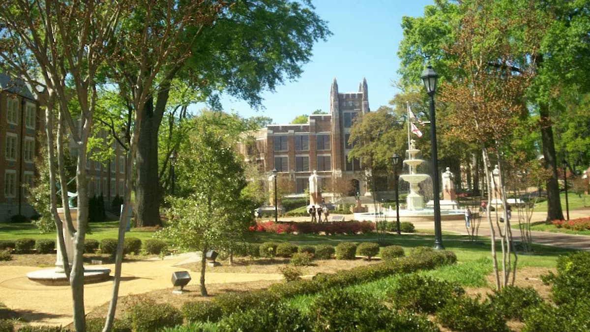 University of North Alabama campus